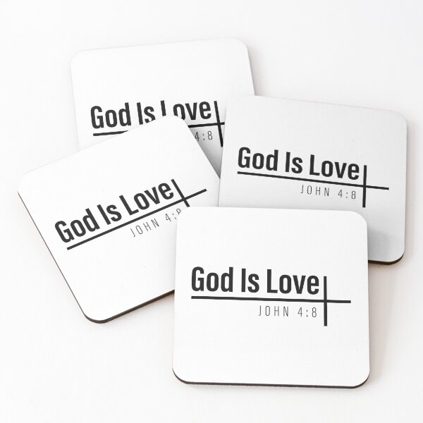 Item preview, God Is Love - Bible Verse designed and sold by CrossCrafted.