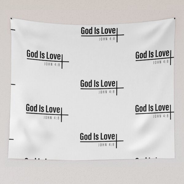 Item preview, God Is Love - Bible Verse designed and sold by CrossCrafted.