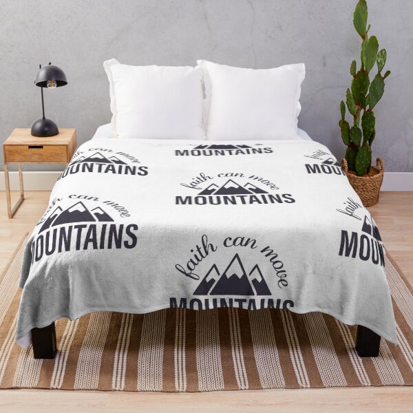 Item preview, Bible Verse - Faith Can Moves Mountains  designed and sold by CrossCrafted.