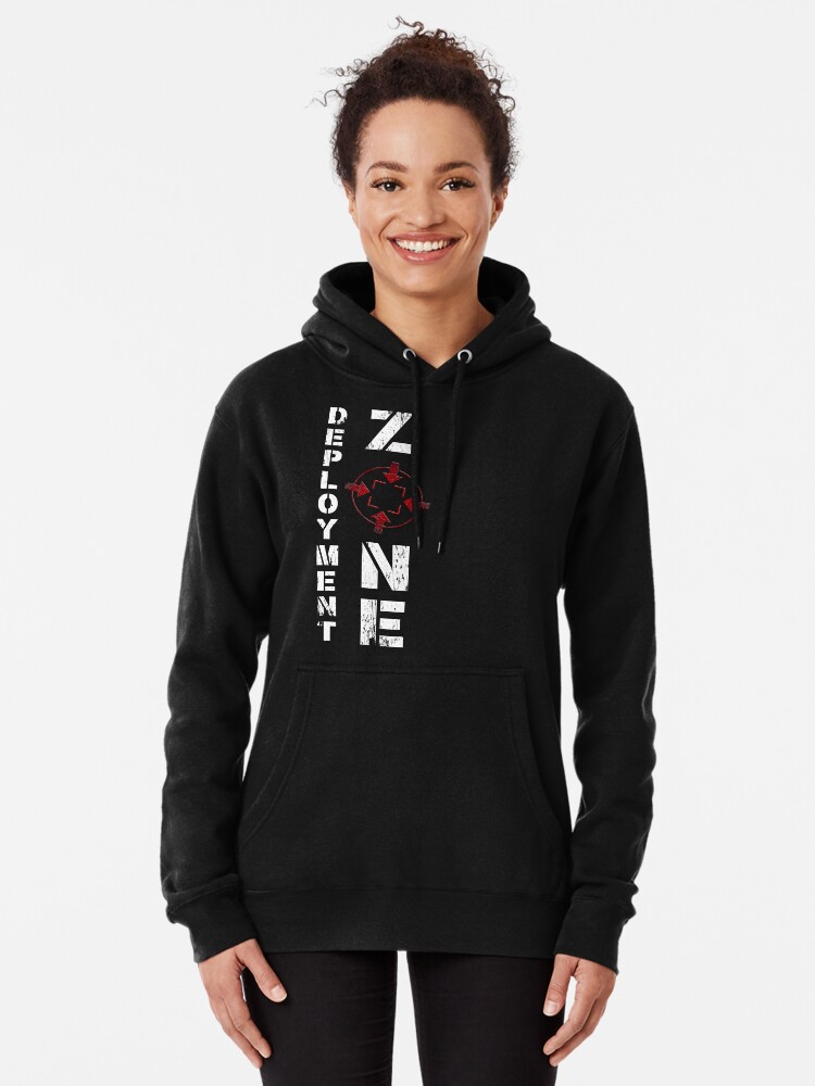 Alternate view of DZTV Vert Pullover Hoodie