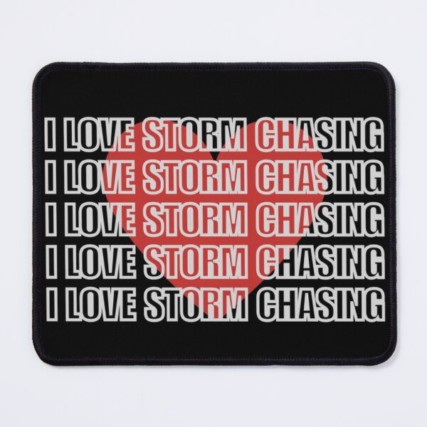 Item preview, I Love Storm Chasing Repeated Text Heart Graphic designed and sold by ColordCreations.