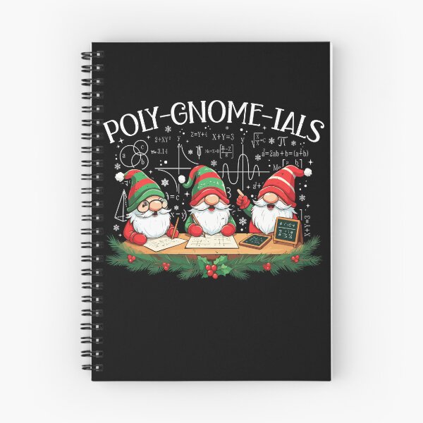 Item preview, Poly-gnome-ials Math Teacher Pun Algebra Polynomial Funny Christmas mathimatic Gift designed and sold by JUSTBEELEGANT.