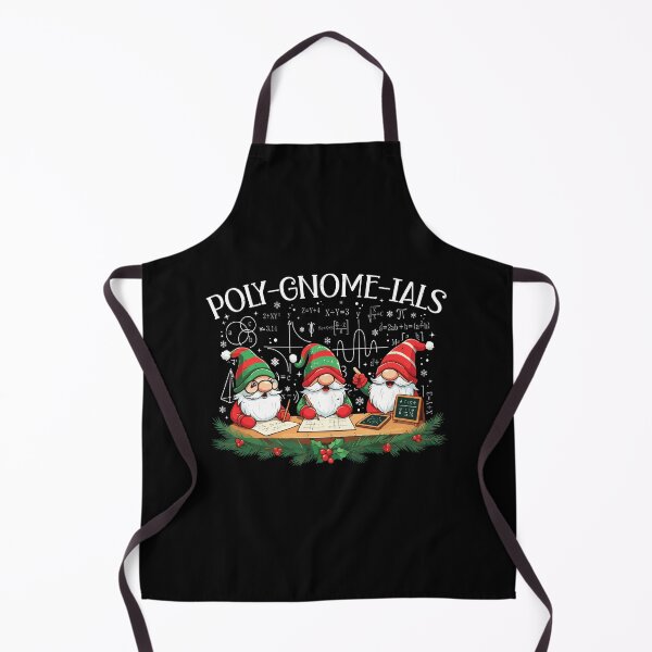 Item preview, Poly-gnome-ials Math Teacher Pun Algebra Polynomial Funny Christmas mathimatic Gift designed and sold by JUSTBEELEGANT.