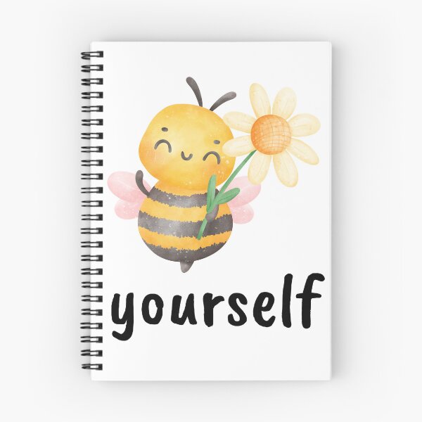 Item preview, Little bee with phrase: Be yourself designed and sold by mysummerland.