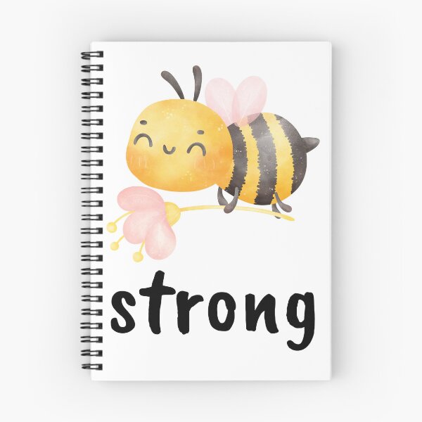 Item preview, Little bee with phrase: Be strong designed and sold by mysummerland.