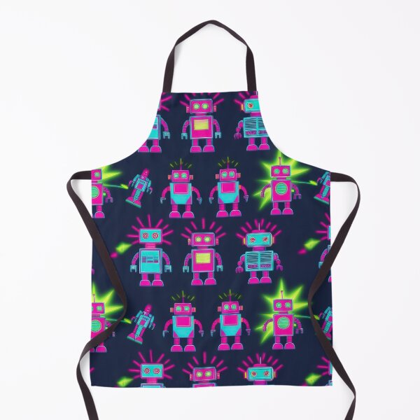 Item preview,  vintage Robots pattern 90s arcade designed and sold by Expressions-Sel.