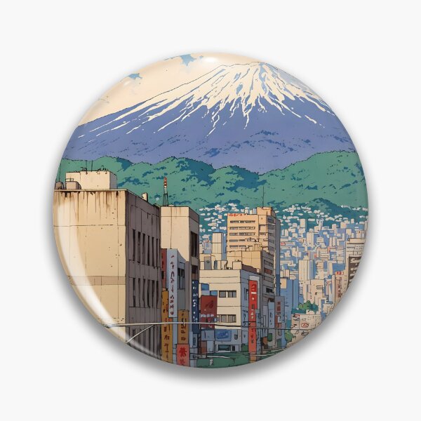 Item preview, Retro Anime Girl in Sapporo Japan 80s Vintage Travel designed and sold by Retro-Anime9.