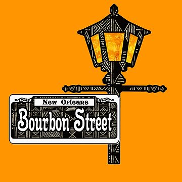 Artwork thumbnail, Bourbon Street Lamp Post by artbyomega