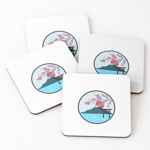 Item preview, Views of Japan designed and sold by Raccoons-Studio.