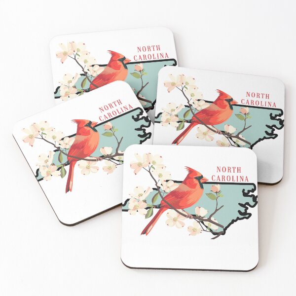 Item preview, North Carolina State Bird and Flower designed and sold by adventurehaven.