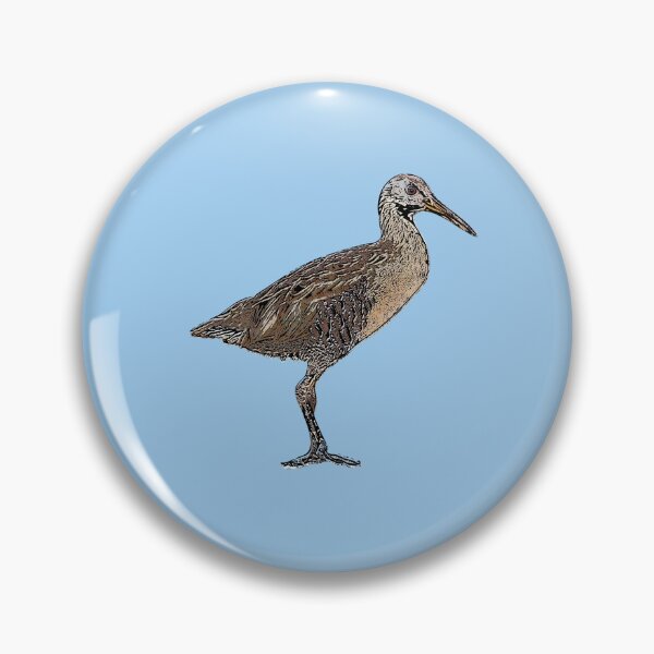 Item preview, Clapper Rail Black Alternate Design  designed and sold by designsasstultd.