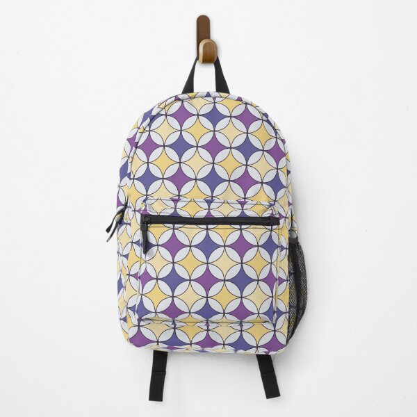 Item preview, Purple and Yellow Circle Pattern designed and sold by The Innocent Ghost Project.