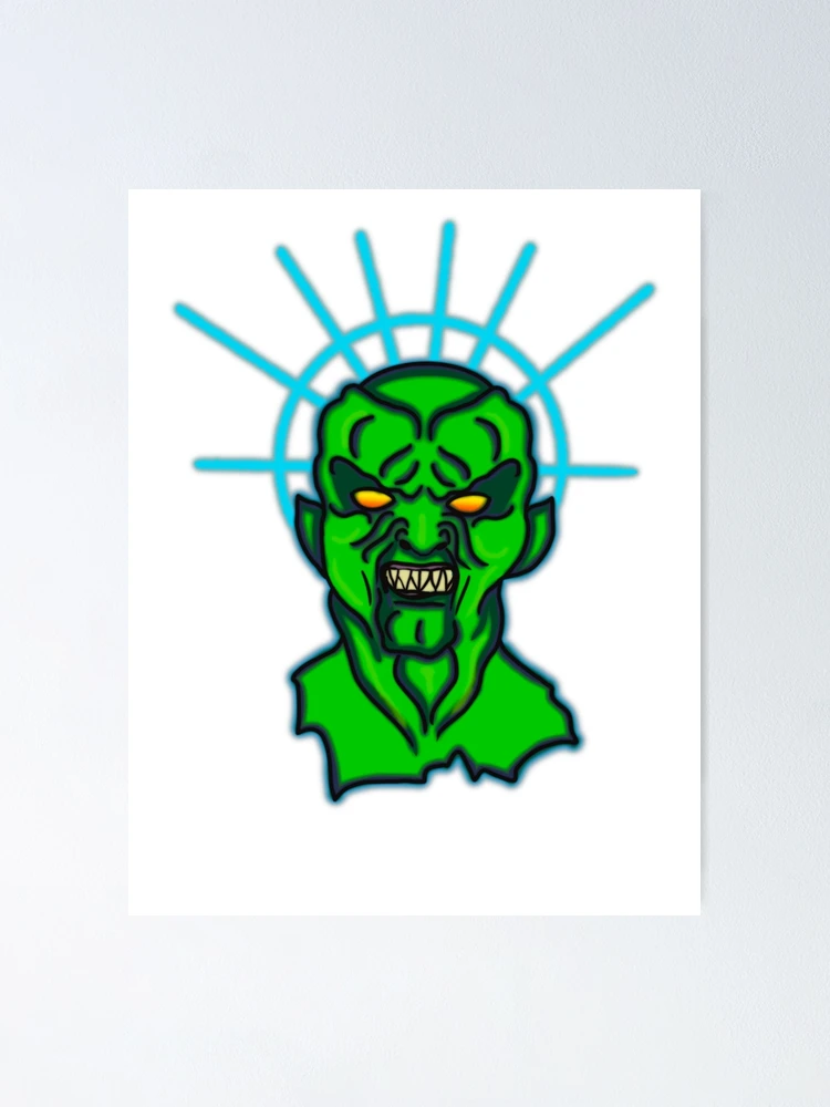 Thumbnail 1 of 3, Poster, Haunted Mask designed and sold by CountMathula.