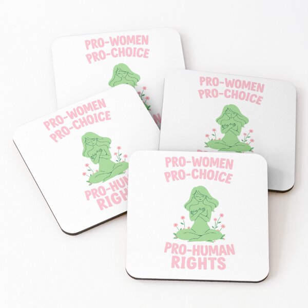 Item preview, PRO WOMEN  PRO CHOICE  PRO HUMAN RIGHTS designed and sold by svarupa.