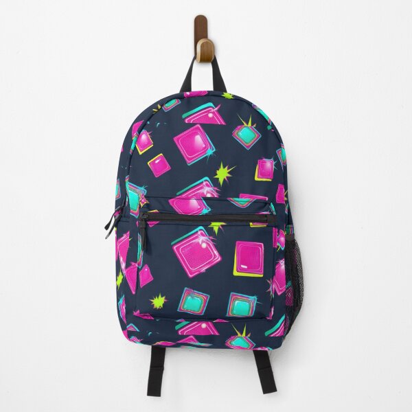 Item preview, Retro colored Squares pattern 90s arcade designed and sold by Expressions-Sel.