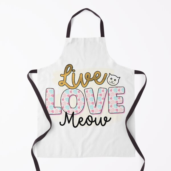 Item preview, Live love meow designed and sold by AnlizArtShop.