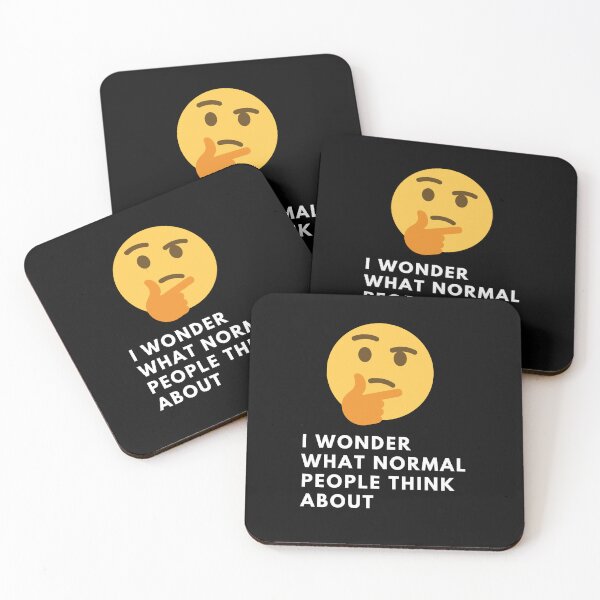 Item preview, Wondering emoji designed and sold by whatthefoxsays.