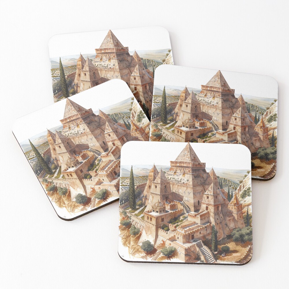 Item preview, Coasters (Set of 4) designed and sold by PyramidSchmear.