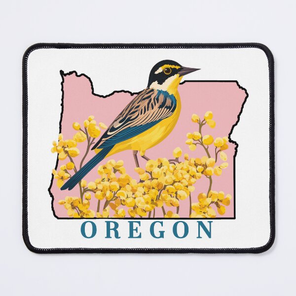 Item preview, Oregon State Bird and Flower designed and sold by adventurehaven.