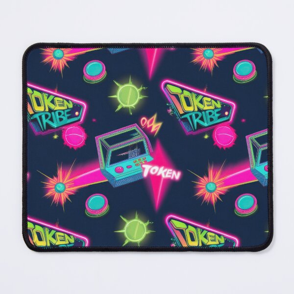Item preview, vintage Token pattern 90s arcade designed and sold by Expressions-Sel.