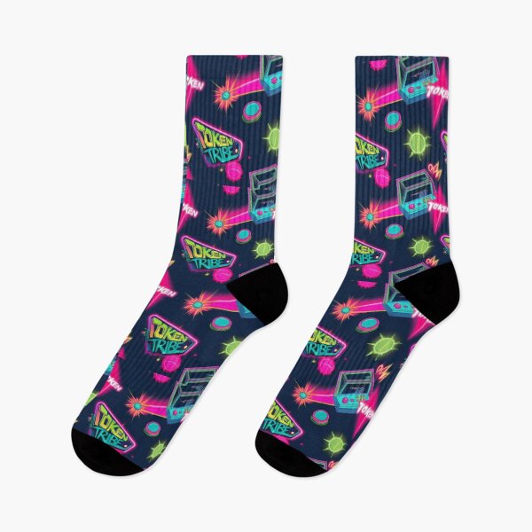 Item preview, vintage Token pattern 90s arcade designed and sold by Expressions-Sel.
