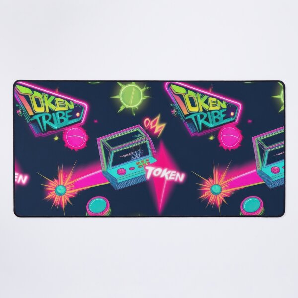 Item preview, vintage Token pattern 90s arcade designed and sold by Expressions-Sel.