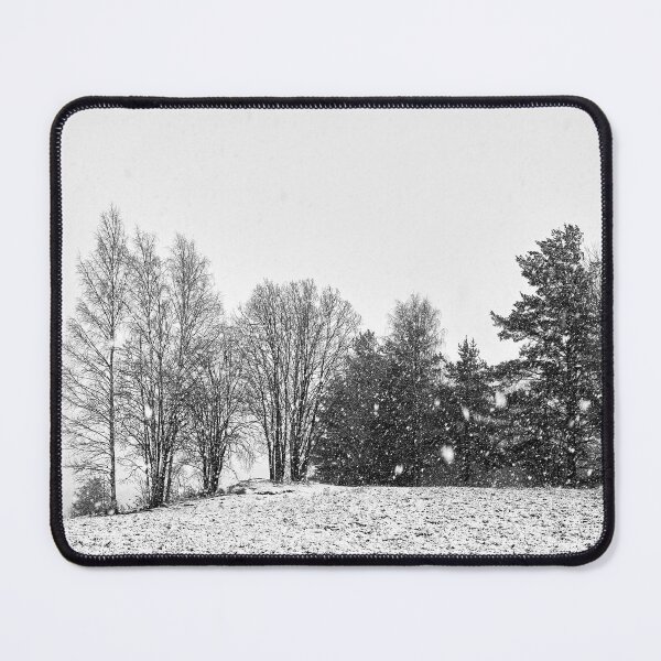Item preview, Snowday. The 1st of Snowember 2024 bw designed and sold by Jouko Lehto Photography.