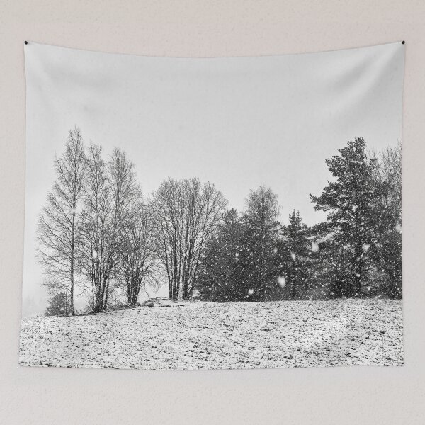 Item preview, Snowday. The 1st of Snowember 2024  bw designed and sold by Jouko Lehto Photography.