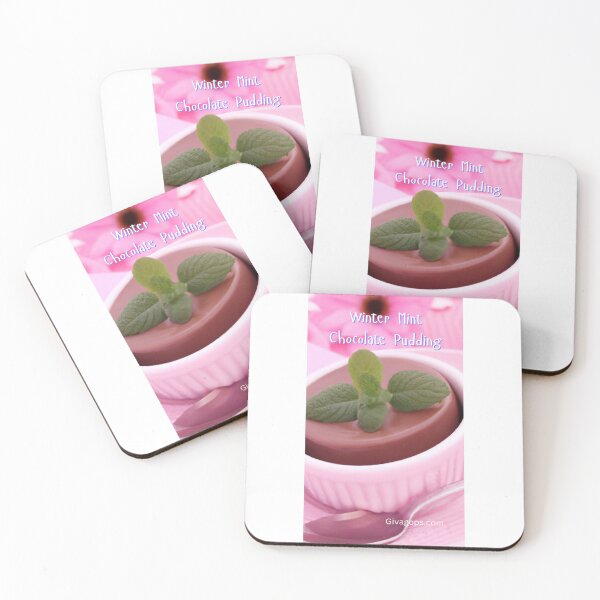 Item preview, Winter Mint Chocolate Pudding designed and sold by CUTESTUFFnow.