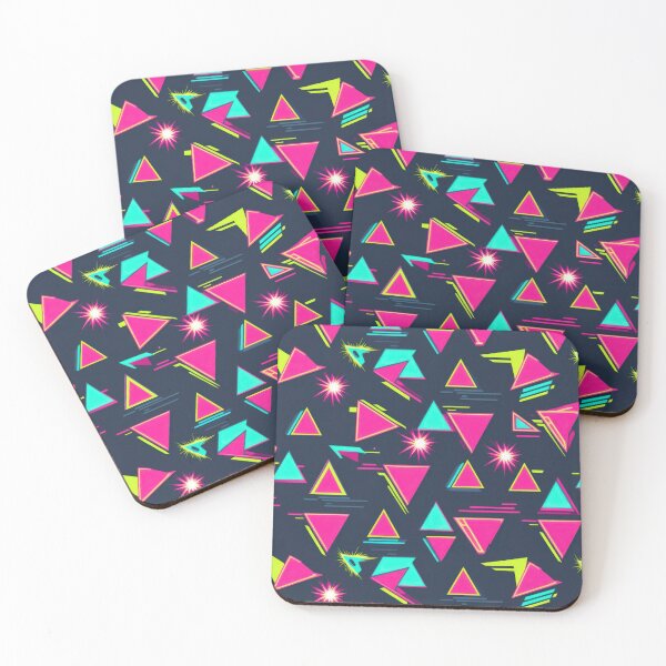 Item preview, vintage patternTriangles 90s arcade designed and sold by Expressions-Sel.