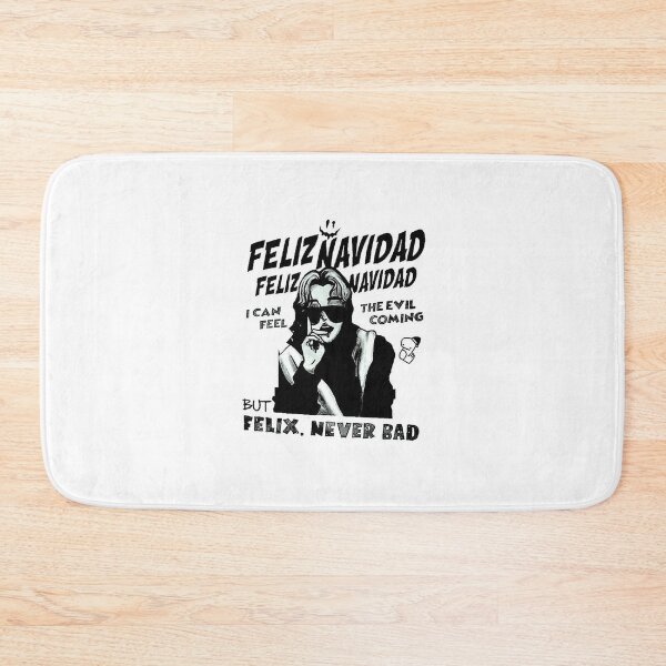 Item preview, Feliz Navidad but Felix never bad Stray Kids Christmas Evel SKZ ot8 kpop xmas gifts cards designed and sold by Kpop-Noona.