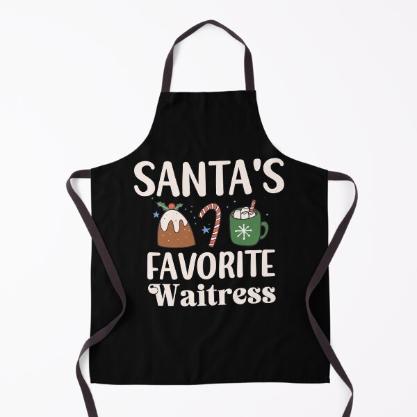 Item preview, Christmas Waitress T Shirt designed and sold by SeasonXpress.