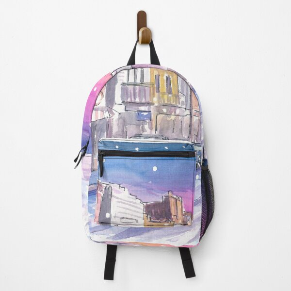 Item preview, Snowfall in Park City Utah Main Street Night designed and sold by artshop77.