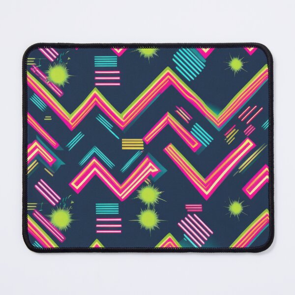 Item preview, vintage Waves pattern 90s arcade designed and sold by Expressions-Sel.
