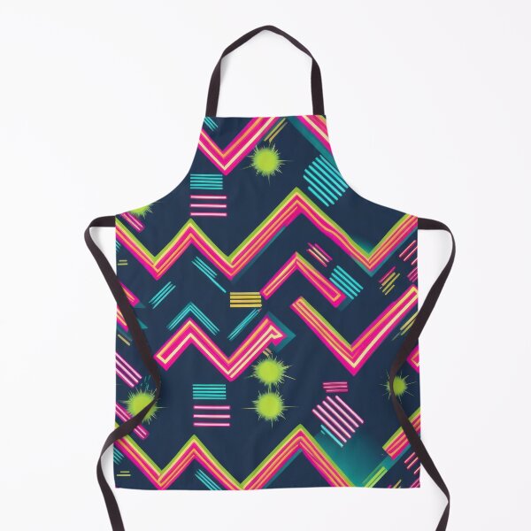Item preview,  vintage Waves pattern 90s arcade designed and sold by Expressions-Sel.