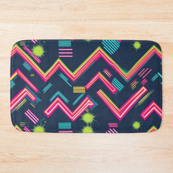 Item preview,  vintage Waves pattern 90s arcade designed and sold by Expressions-Sel.