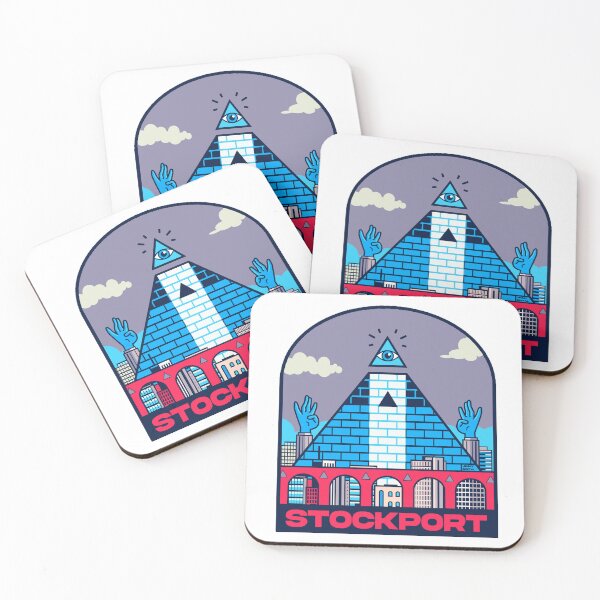 Item preview, Stockport Pyramid (illuminati / all seeing eye) designed and sold by jimmy-digital.