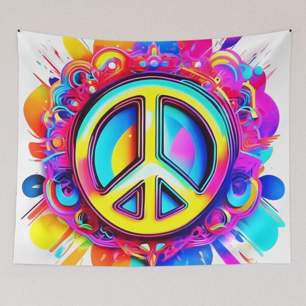 Item preview, Groovy Peace Vibes designed and sold by Health And Fitness Posts e-Store.