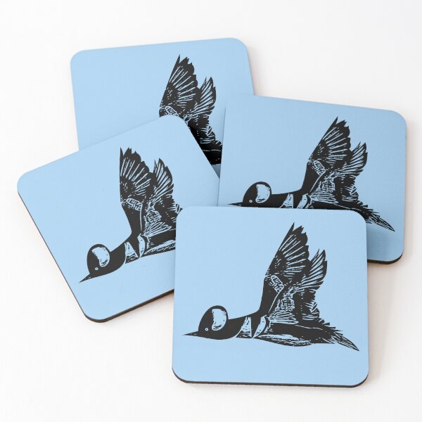 Item preview, Hooded Merganser Black Design  designed and sold by designsasstultd.