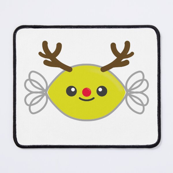 Item preview, Smiling Sherbie Reindeer designed and sold by WhimsicalJello.