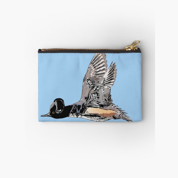 Item preview, Hooded Merganser Black Alternate Design  designed and sold by designsasstultd.