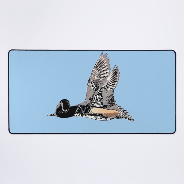 Item preview, Hooded Merganser Black Alternate Design designed and sold by designsasstultd.