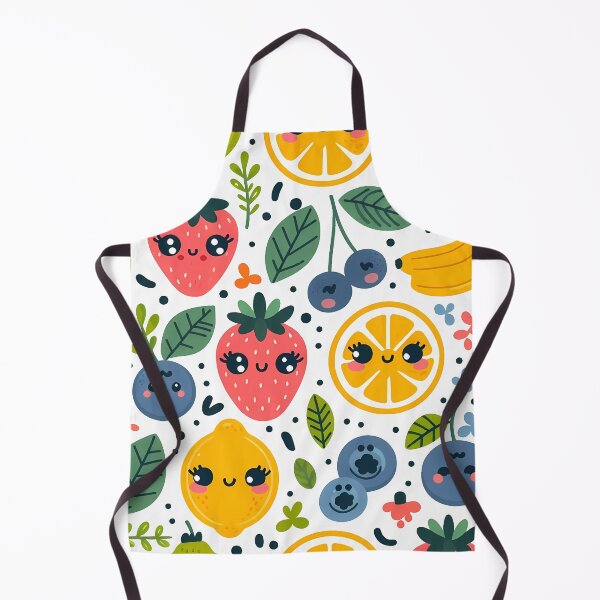 Aperçu de l'œuvre Fruity Fun : Motif mignon et coloré créée et vendue par Haji Kamora.