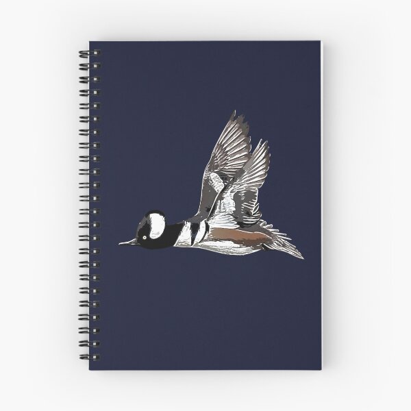 Item preview, Hooded Merganser White Alternate Design  designed and sold by designsasstultd.