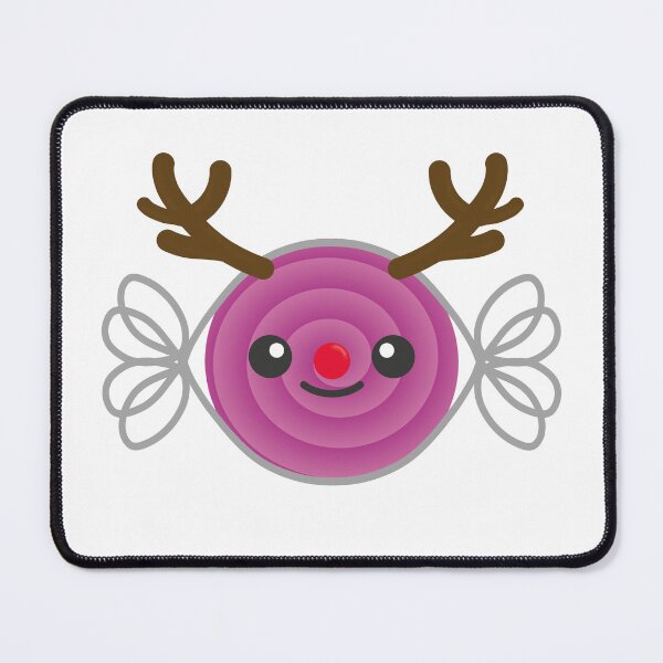 Item preview, Smiling Swirlie Reindeer designed and sold by WhimsicalJello.