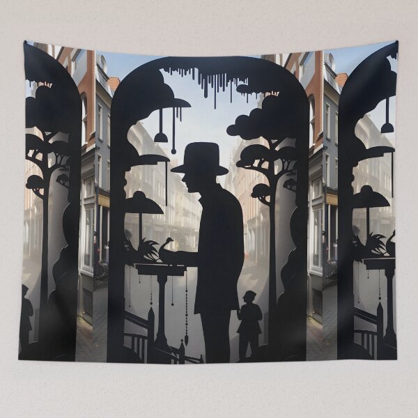 Item preview, Mirrored Echoes of Mystery designed and sold by AI-Only Creations.