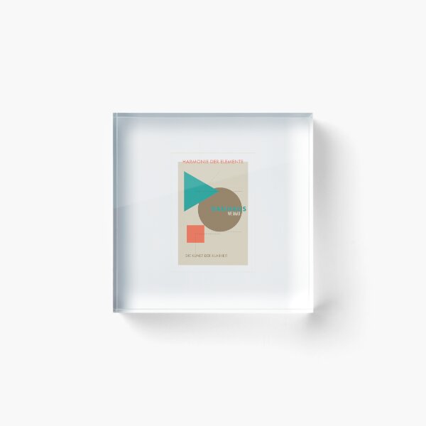 Item preview, Harmony of the Elements – Bauhaus Weimar: The Art of Clarity designed and sold by Boogosh.