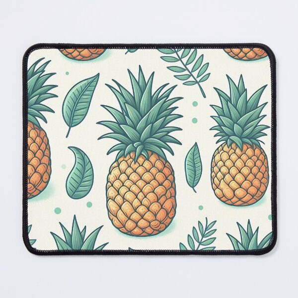 Item preview, Pineapple & Leaves Pattern designed and sold by Haji Kamora.
