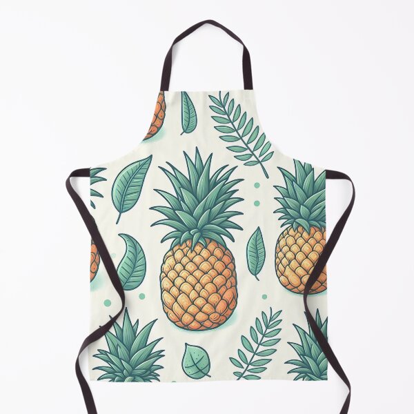 Item preview, Pineapple & Leaves Pattern designed and sold by Haji  Kamora.