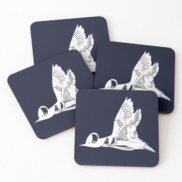 Item preview, Hooded Merganser White Design  designed and sold by designsasstultd.